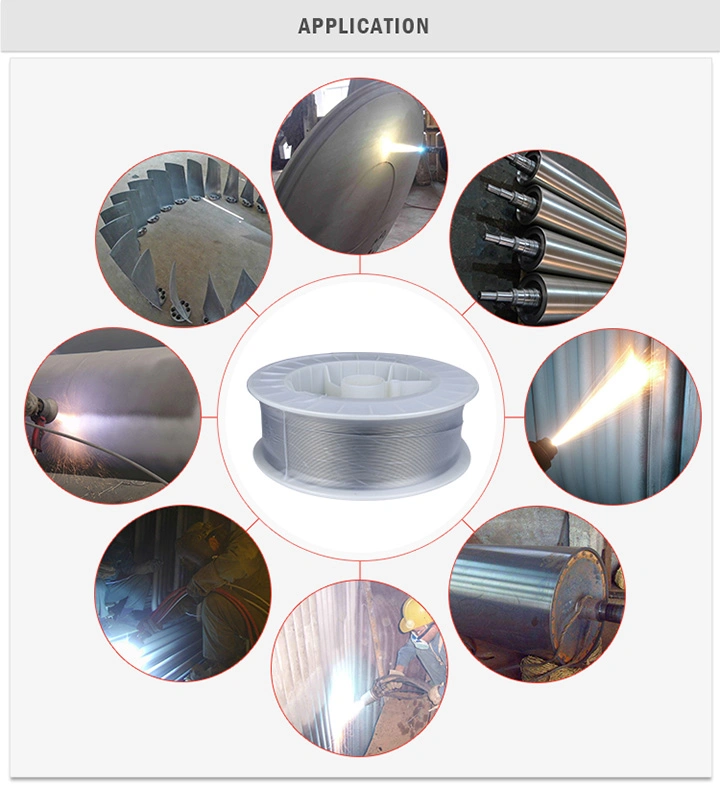 Σύρμα ψεκασμού τόξου 60T/60E / 2Cr13 TAFA 13% Chrome Steel Θερμικό σύρμα ψεκασμού 1